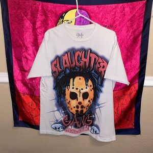 Slaughter Gang 21 savage tour t shirt